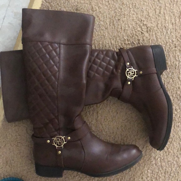 Liz Claiborne Brown Boots - Picture 2 of 5